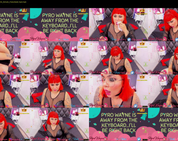 pyrowayne — 54 minute Chaturbate female cam capture, 720p, Sep 21, 2020