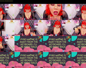 pyrowayne — 59 minute Chaturbate female cam capture, 720p, Sep 27, 2020