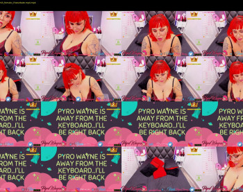 pyrowayne — 59 minute Chaturbate female cam capture, 720p, Sep 27, 2020