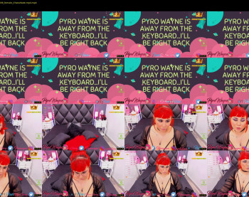 pyrowayne — 59 minute Chaturbate female cam capture, 720p, Sep 28, 2020