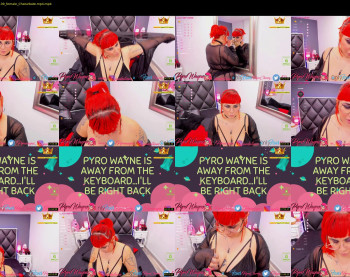 pyrowayne — 59 minute Chaturbate female cam capture, 720p, Sep 28, 2020