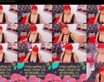 pyrowayne — 59 minute Chaturbate female cam capture, 720p, Sep 28, 2020