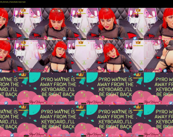 pyrowayne — 39 minute Chaturbate female cam capture, 720p, Sep 30, 2020