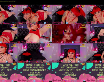 pyrowayne — 26 minute Chaturbate female cam capture, 720p, Oct 2, 2020