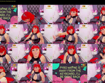 pyrowayne — 59 minute Chaturbate female cam capture, 720p, Oct 3, 2020