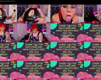pyrowayne — 23 minute Chaturbate female cam capture, 720p, Oct 3, 2020