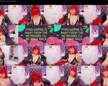 pyrowayne — 59 minute Chaturbate female cam capture, 720p, Oct 4, 2020