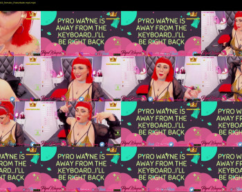 pyrowayne — 59 minute Chaturbate female cam capture, 720p, Oct 7, 2020