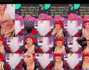 pyrowayne — 59 minute Chaturbate female cam capture, 720p, Oct 7, 2020