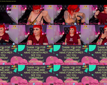 pyrowayne — 11 minute Chaturbate female cam capture, 720p, Oct 7, 2020