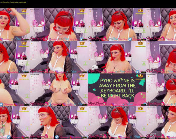 pyrowayne — 59 minute Chaturbate female cam capture, 720p, Oct 9, 2020