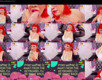 pyrowayne — 59 minute Chaturbate female cam capture, 720p, Oct 9, 2020