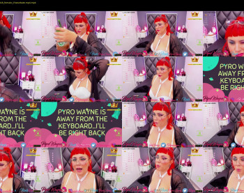 pyrowayne — 59 minute Chaturbate female cam capture, 720p, Oct 9, 2020