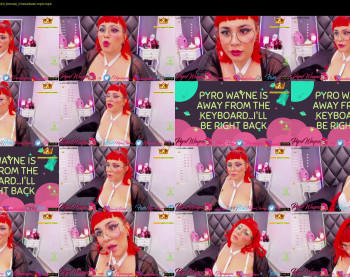 pyrowayne — 59 minute Chaturbate female cam capture, 720p, Oct 9, 2020