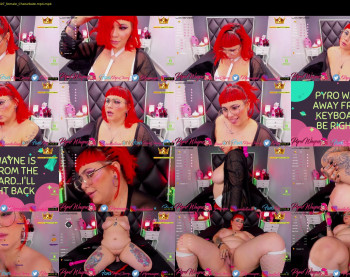 pyrowayne — 59 minute Chaturbate female cam capture, 720p, Oct 9, 2020