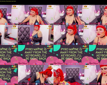 pyrowayne — 59 minute Chaturbate female cam capture, 720p, Oct 11, 2020