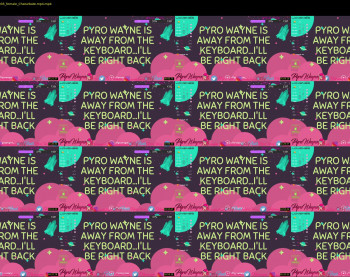 pyrowayne — 7 minute Chaturbate female cam capture, 720p, Oct 21, 2020