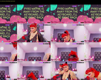 pyrowayne — 30 minute Chaturbate female cam capture, 720p, Oct 21, 2020
