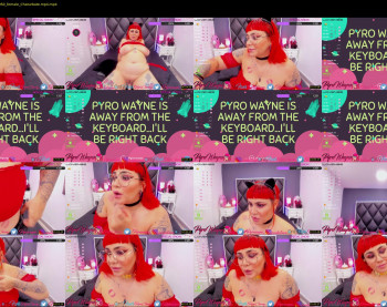pyrowayne — 59 minute Chaturbate female cam capture, 720p, Oct 22, 2020