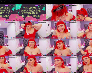 pyrowayne — 59 minute Chaturbate female cam capture, 720p, Oct 22, 2020