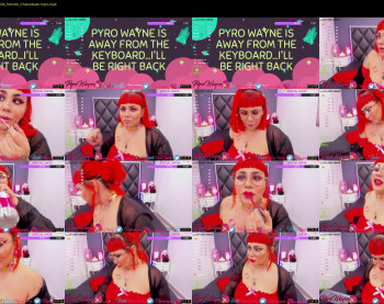 pyrowayne — 59 minute Chaturbate female cam capture, 720p, Oct 22, 2020