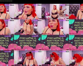 pyrowayne — 59 minute Chaturbate female cam capture, 720p, Oct 23, 2020