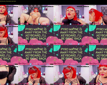 pyrowayne — 59 minute Chaturbate female cam capture, 720p, Oct 25, 2020