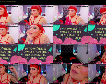 pyrowayne — 59 minute Chaturbate female cam capture, 720p, Oct 26, 2020
