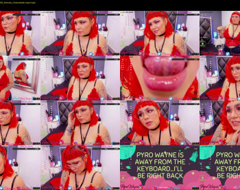 pyrowayne — 59 minute Chaturbate female cam capture, 720p, Oct 29, 2020