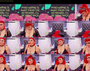 pyrowayne — 43 minute Chaturbate female cam capture, 720p, Oct 29, 2020