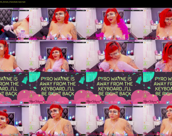 pyrowayne — 59 minute Chaturbate female cam capture, 720p, Oct 31, 2020