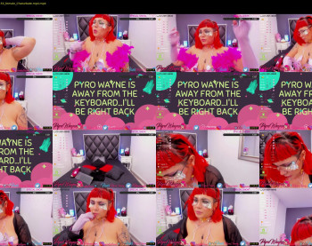 pyrowayne — 59 minute Chaturbate female cam capture, 720p, Oct 31, 2020
