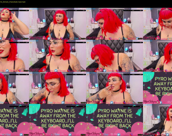 pyrowayne — 59 minute Chaturbate female cam capture, 720p, Dec 2, 2020