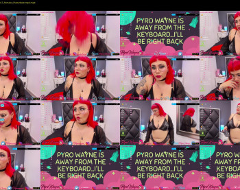 pyrowayne — 59 minute Chaturbate female cam capture, 720p, Dec 5, 2020