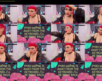 pyrowayne — 59 minute Chaturbate female cam capture, 720p, Dec 6, 2020