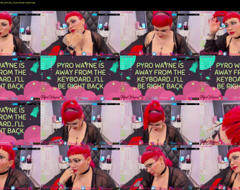 pyrowayne — 59 minute Chaturbate female cam capture, 720p, Dec 6, 2020