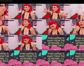 pyrowayne — 59 minute Chaturbate female cam capture, 720p, Dec 8, 2020