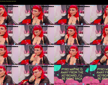 pyrowayne — 34 minute Chaturbate female cam capture, 720p, Dec 9, 2020