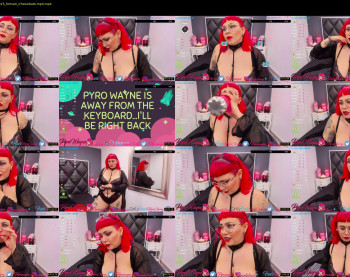pyrowayne — 59 minute Chaturbate female cam capture, 720p, Dec 9, 2020