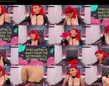 pyrowayne — 59 minute Chaturbate female cam capture, 720p, Dec 9, 2020