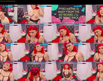 pyrowayne — 59 minute Chaturbate female cam capture, 720p, Dec 14, 2020