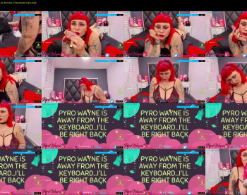 pyrowayne — 59 minute Chaturbate female cam capture, 720p, Dec 14, 2020