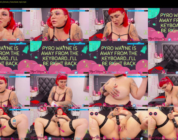 pyrowayne — 59 minute Chaturbate female cam capture, 720p, Dec 14, 2020