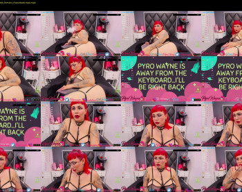 pyrowayne — 59 minute Chaturbate female cam capture, 720p, Dec 17, 2020