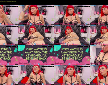 pyrowayne — 59 minute Chaturbate female cam capture, 720p, Dec 17, 2020
