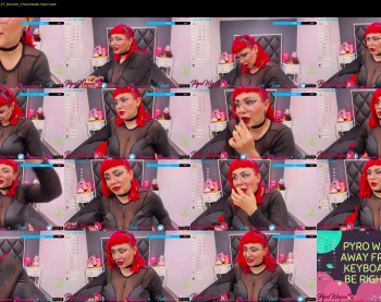 pyrowayne — 59 minute Chaturbate female cam capture, 720p, Dec 19, 2020