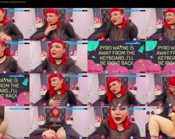 pyrowayne — 59 minute Chaturbate female cam capture, 720p, Dec 19, 2020