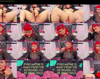 pyrowayne — 59 minute Chaturbate female cam capture, 720p, Dec 19, 2020