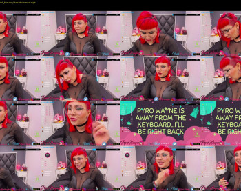 pyrowayne — 59 minute Chaturbate female cam capture, 720p, Dec 19, 2020