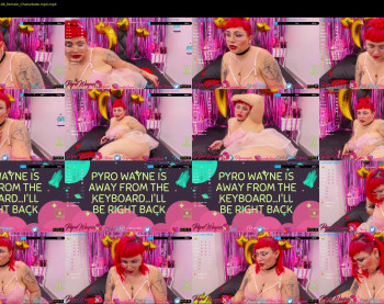 pyrowayne — 59 minute Chaturbate female cam capture, 720p, Dec 19, 2020